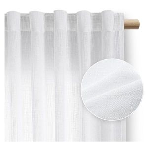 Biely záves 140x250 cm Valeta – Restilo vyobraziť