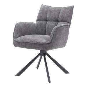 Sivé čalúnené jedálenské kreslá v súprave 2 ks Marilla – Unique Furniture vyobraziť
