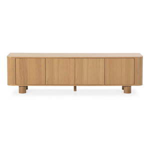 TV stolík v dekore duba v prírodnej farbe 180x50, 5x40 cm Padoc – MOME vyobraziť