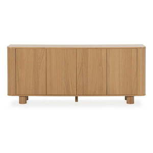Komoda v dekore duba v prírodnej farbe 180x75x40 cm Padoc – MOME vyobraziť