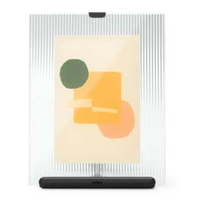 Čierny sklenený stojací rámček 16x20 cm Flute – Umbra vyobraziť