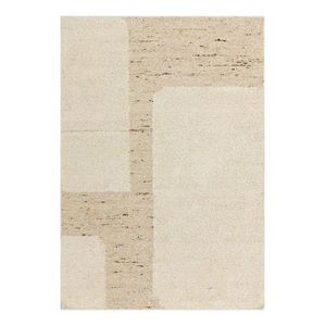 Béžový obojstranný/ručne tkaný vlnený koberec 120x170 cm Napa Tumbla – Asiatic Carpets vyobraziť