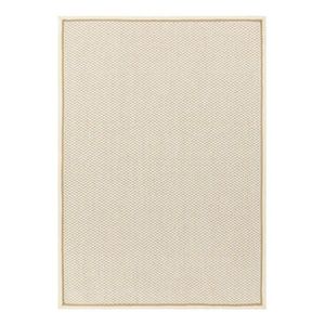 Krémovobiely obojstranný/ručne tkaný koberec s prímesou vlny 120x160 cm Korra Double Loop – Asiatic Carpets vyobraziť