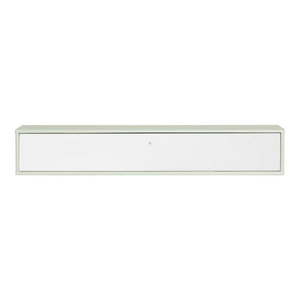 Biely/v mentolovej farbe TV stolík 133x22x32, 5 cm Mistral – Hammel Furniture vyobraziť