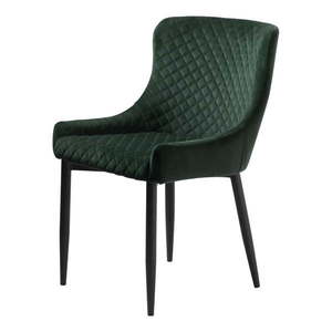 Zelené čalúnené jedálenské kreslo Ottowa – Unique Furniture vyobraziť