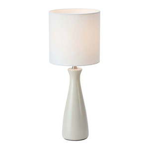 Krémová stolová lampa s textilným tienidlom (výška 42 cm) Birillo – Markslöjd vyobraziť