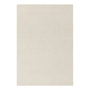 Slonovinový ručne tkaný vlnený koberec 120x170 cm Zennith Grid – Asiatic Carpets vyobraziť
