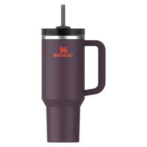 Tmavofialová termoska so slamkou z nehrdzavejúcej ocele 1, 18 l Quencher H2.0 FlowState Tumbler Plum – Stanley vyobraziť