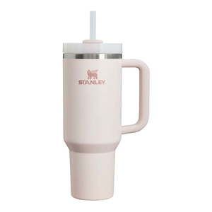 Svetloružová termoska so slamkou z nehrdzavejúcej ocele 1, 18 l Quencher H2.0 FlowState Tumbler Rose Quartz – Stanley vyobraziť