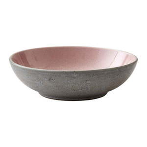 Ružová/sivá kameninová miska 1 l Grey/Light Pink – Bitz vyobraziť