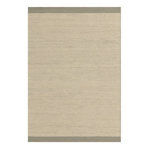 Krémovobiely/šalviový zelený ručne tkaný vlnený koberec 200x290 cm Lima Sage – Asiatic Carpets vyobraziť