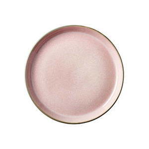 Ružový/sivý dezertný kameninový tanier ø 17 cm Grey/Light Pink – Bitz vyobraziť