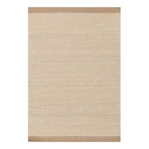 Béžový/krémovobiely ručne tkaný vlnený koberec 120x170 cm Lima Sand – Asiatic Carpets vyobraziť