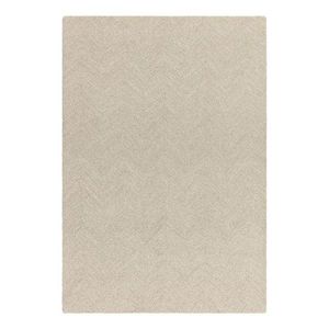 Krémovobiely ručne tkaný koberec s prímesou vlny 160x230 cm Theodore Chevron – Asiatic Carpets vyobraziť