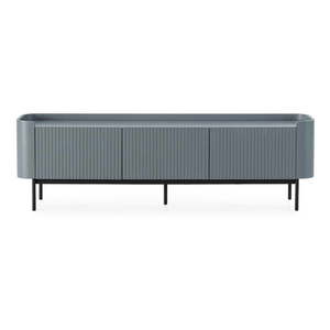 Sivomodrý TV stolík 180x55x40 cm Willa – MOME vyobraziť
