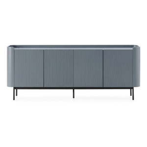 Sivomodrá komoda 200x80x40 cm Willa – MOME vyobraziť