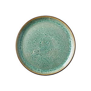 Zelený/čierny dezertný kameninový tanier ø 17 cm Black/Green – Bitz vyobraziť