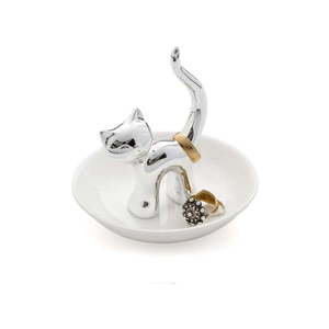 Porcelánový tanierik na šperky Cat – Balvi vyobraziť