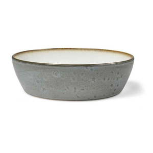 Biela/zelená kameninová miska Grey/Cream – Bitz vyobraziť