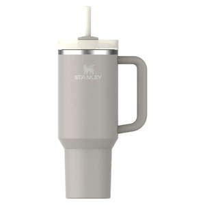 Svetlosivá termoska so slamkou z nehrdzavejúcej ocele 1, 18 l Quencher H2.0 FlowState Tumbler Ash – Stanley vyobraziť