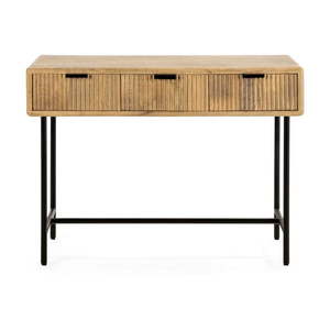 Konzolový stolík z mangového dreva v prírodnej farbe 38x100 cm Mundra – MOME vyobraziť