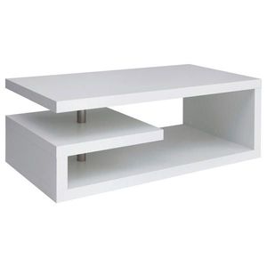KONFERENČNÝ STOLÍK, biela, kompozitné drevo, 120/60/45 cm vyobraziť
