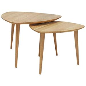 Boxxx SADA KONFERENČNÝCH STOLÍKOV, divoký dub, drevo, 60/60/43 cm vyobraziť