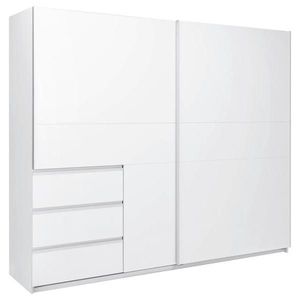 MID.YOU SKRIŇA S POSUVNÝMI DVERAMI, biela, 250/205/61, 5 cm vyobraziť