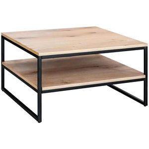 MID.YOU KONFERENČNÝ STOLÍK, čierna, farba duba, drevo, kov, kompozitné drevo, 80/70/45 cm vyobraziť