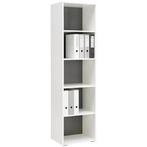Hom`in REGÁL, antracitová, biela, 50/185, 6/40 cm vyobraziť