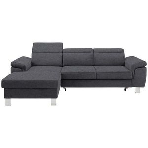 Xora ROHOVÁ SEDACIA SÚPRAVA, textil, sivá vyobraziť