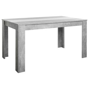 MID.YOU JEDÁLENSKÝ STÔL, čierna, biela, svetlosivá, 138/80/74 cm vyobraziť
