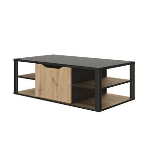 MID.YOU KONFERENČNÝ STOLÍK, čierna, farba duba, kompozitné drevo, 110/60/38 cm vyobraziť