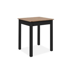 MID.YOU JEDÁLENSKÝ STÔL, čierna, dub artisan, 60/67/76 cm vyobraziť
