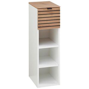 Voleo ZÁVESNÝ DIEL, biela, dub artisan, 25/84/37 cm vyobraziť