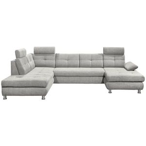 MID.YOU SEDACIA SÚPRAVA, textil, strieborná vyobraziť