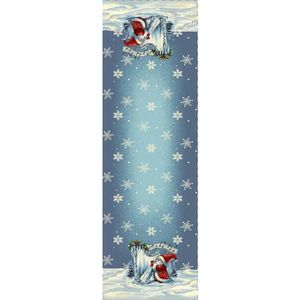 X-Mas ÚZKY OBRUS, 40/140 cm, modrá vyobraziť