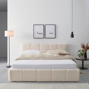 Livetastic ČALÚNENÁ POSTEĽ, 180/200 cm, béžová vyobraziť
