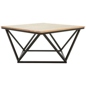Livetastic KONFERENČNÝ STOLÍK, čierna, farba akácie, drevo, kov, 80/43/80 cm vyobraziť