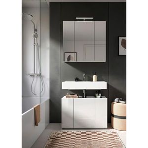 MID.YOU KÚPEĽŇA biela, biela s vysokým leskom vyobraziť