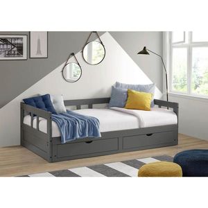 MID.YOU VÝSUVNÁ POSTEĽ, 90/200 cm antracitová vyobraziť