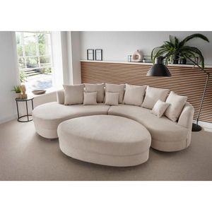 Livetastic SEDACIA SÚPRAVA, textil, béžová vyobraziť