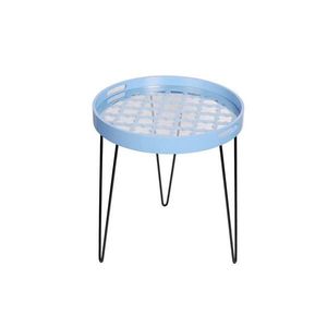 PRÍRUČNÝ STOLÍK, modrá vyobraziť