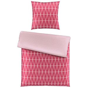 Novel OBOJSTRANNÁ POSTEĽNÁ BIELIZEŇ, satén, pink, 155/220 cm vyobraziť