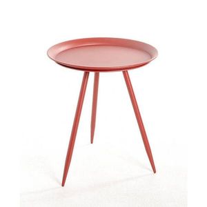 PRÍRUČNÝ STOLÍK, červená vyobraziť