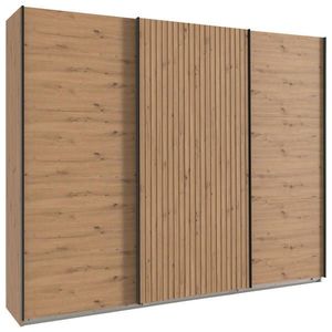MID.YOU SKRIŇA S POS. DVER. – HOR.VED, dub artisan, 300/216/65 cm vyobraziť