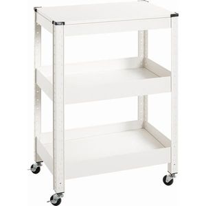 SERVÍROVACÍ VOZÍK, biela, 50/32/75 cm vyobraziť
