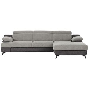 Livetastic ROHOVÁ SEDACIA SÚPRAVA, textil, svetlosivá, tmavosivá vyobraziť