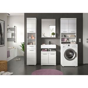 MID.YOU KÚPEĽŇA biela s vysokým leskom vyobraziť