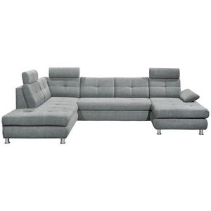 MID.YOU SEDACIA SÚPRAVA, textil, svetlosivá vyobraziť